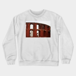 Red building Crewneck Sweatshirt